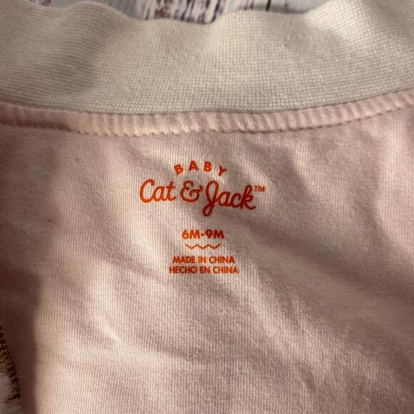 Cat & Jack Baby Pink Faux Fur Jacket Sz 6-9M - Picture 2 of 7